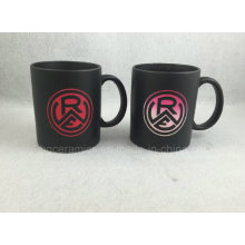 Sandblast with Color Change Coating Mug